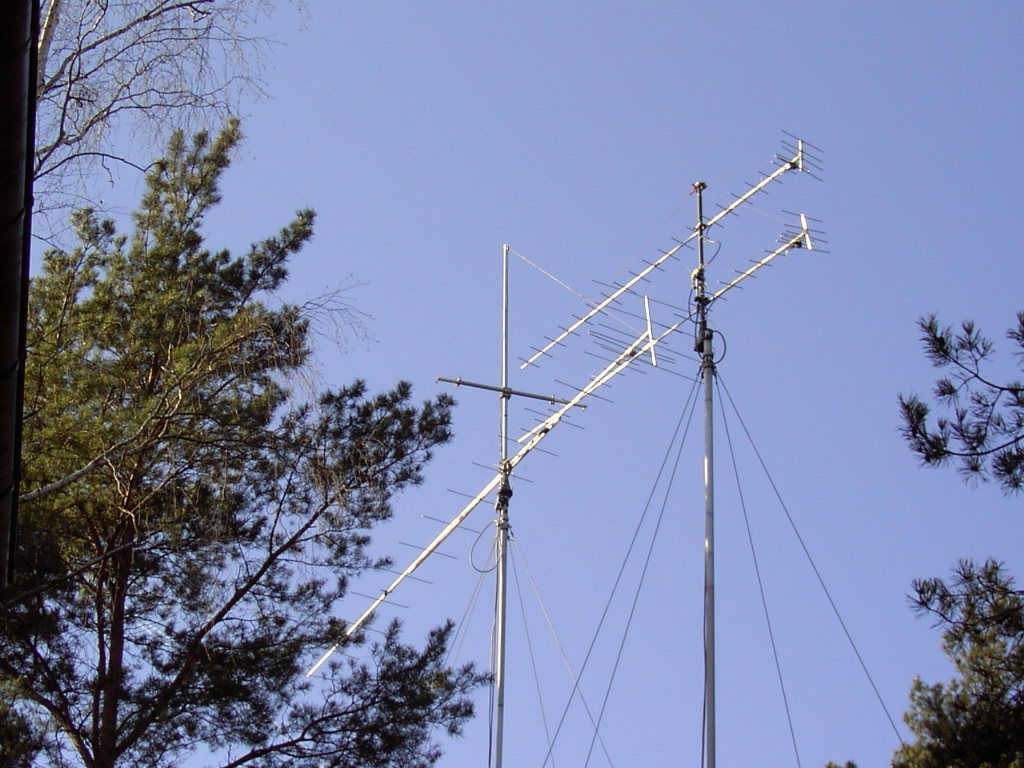 7,75m Yagi für 2m und 5,50m für 70cm