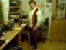 Lorenz DL6NCI in his chack