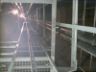 Looking up the Ochsenkopf mast from the inside
