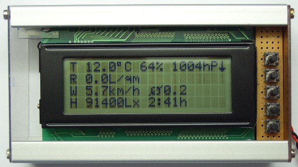 Wetterstation mit Atmel AVR