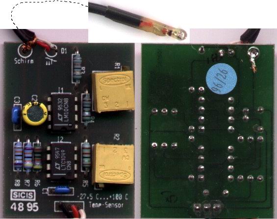 Temperatursensor 1 mit KTY87