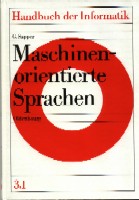 Manual of computer science: machine oriented programming languages