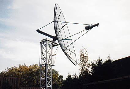 DJ9YWs 4.5 m dish