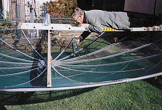 DJ9YW building dish