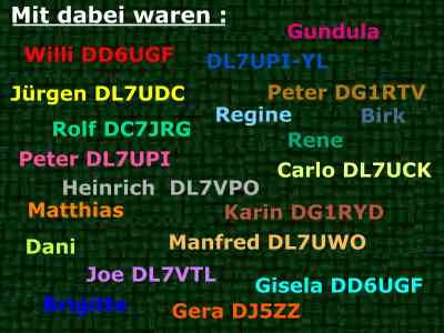 Alle XYLs YL und OMs