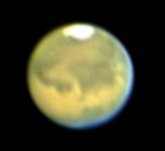 Mars ein Jahr zuvor